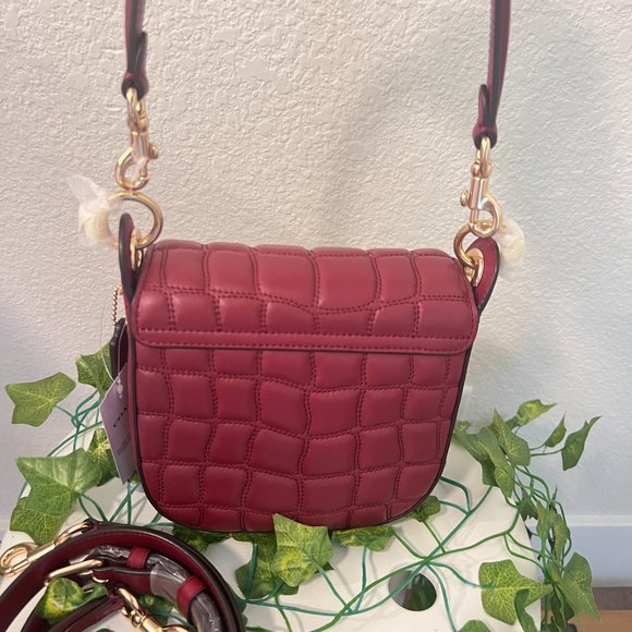 coach  Kleo Shoulder Bag 17 With Quilting c7838 - Picture 4 of 10